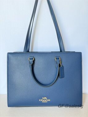 NWT Coach Maggie Tote shoulder bag CY666 Styled Set Chain & Scarf